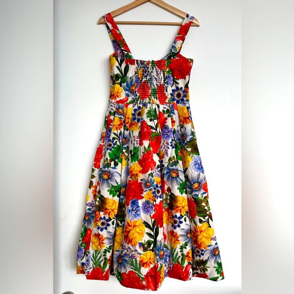 Ships free! Cara Cara Laurel Egret Blossoms dress - NWT - Picture 3 of 10